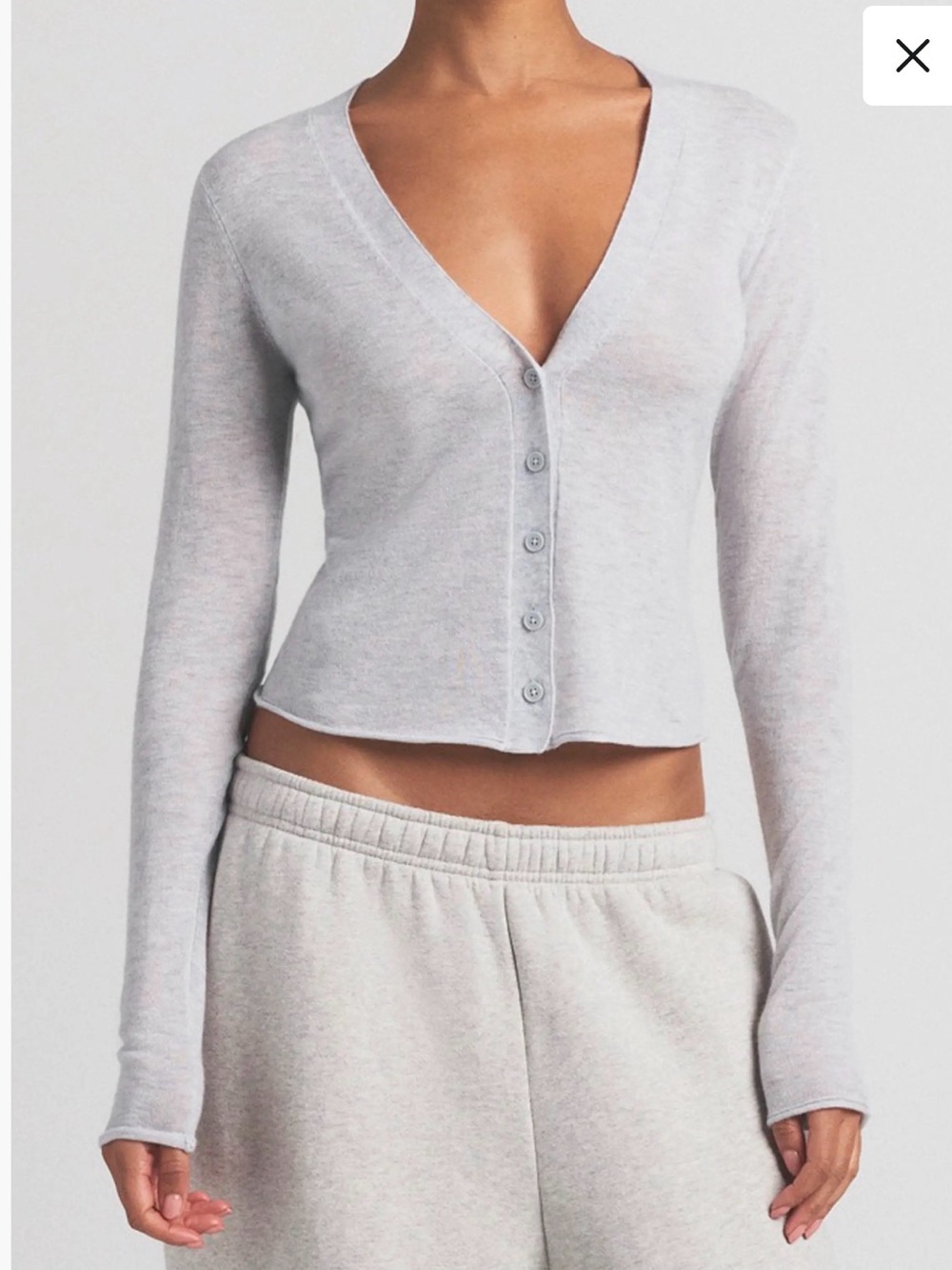SKIMS Featherweight Cashmere Cardigan